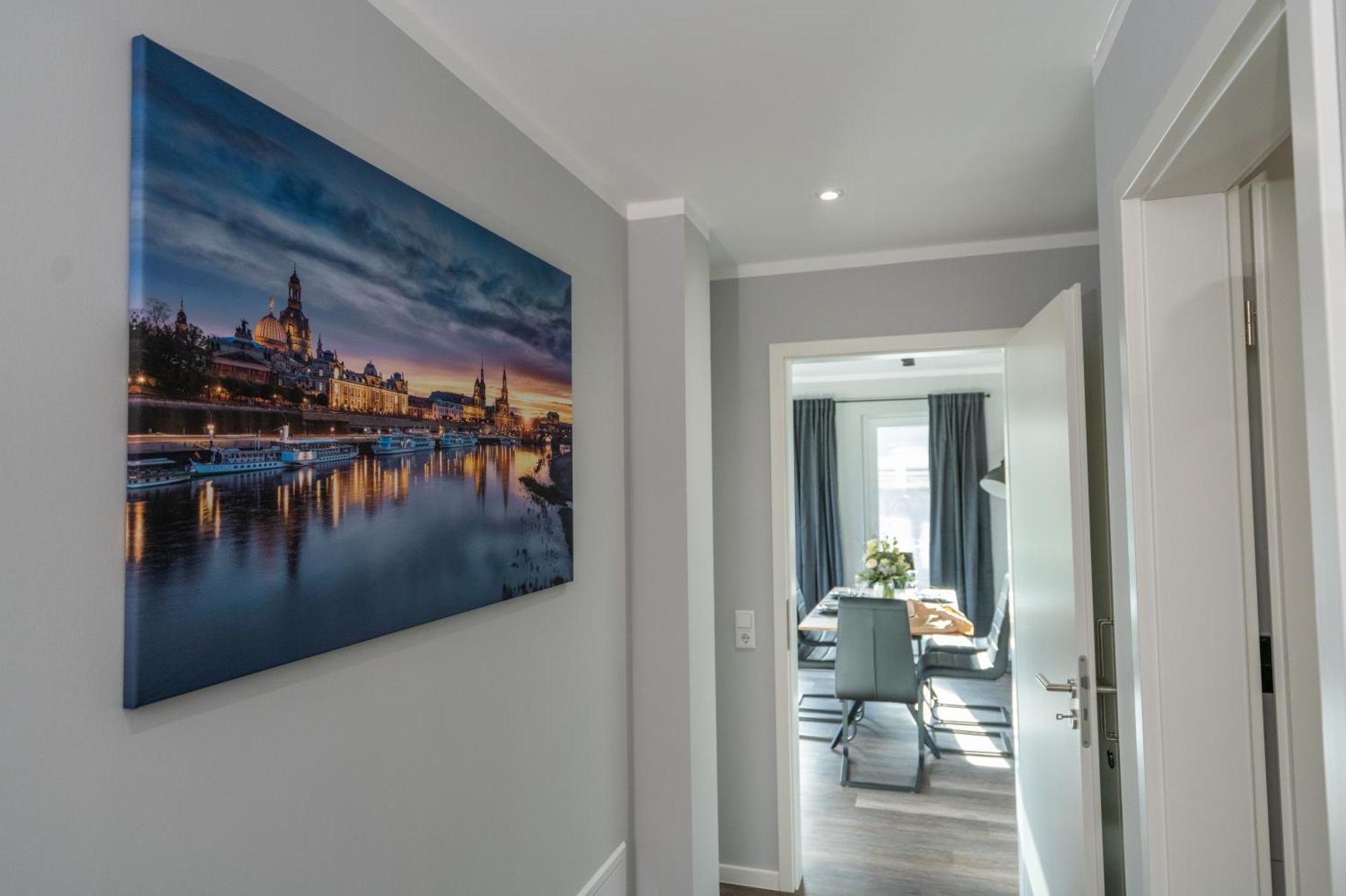 Cozy City Dream Apartment Mit Terrasse Und Parkplatz - 90M² Дрезден Экстерьер фото